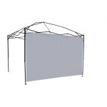 Ozark Trail Sun Wall for 10′ x 10′ Straight Leg Canopy Gazebo: Grey