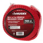 Husky 20′ 7000-Lb Vehicle Recovery Strap