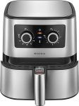 Insignia 5-Quart Stainless Steel Analog Air Fryer
