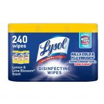 Lysol Disinfectant Wipes, Multi-Surface Antibacterial Cleaning Wipes, For Disinfecting and Cleaning, Lemon and Lime Blossom, 240 Count (Pack of three) $6.25 at Walmart.com – $6.25