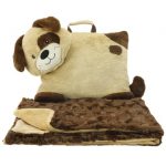 2-in-1 Animal Adventure Wild for Style Kids’ Dog Plush & 30″ x 39″ Throw Blanket w/ Carrying Handle & Zipper Pouch $12.98 + FS w/ Walmart+ or FS on $35+