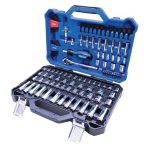 118-Piece Kobalt Commonplace (SAE) & Metric Mixture Chrome Mechanics Device Set $25 YMMV IN-STORE $24.97