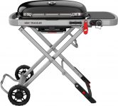 Weber Traveler Portable Gas Grill Black 9010001 – Best Buy $249.99