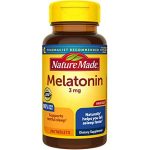 250-Ct Nature Made Melatonin 3mg Tablets $2.69 w/ S&S + Free Shipping w/ Prime or $25+