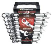 Gearwrench 8-Piece XL Flex Locking Ratcheting Mixture Wrench Set, SAE, $66.67 w/free delivery