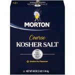 Morton Salt Morton Kosher Salt, Coarse, Meals Service, Sea Salt, 48 Ounce $2.97