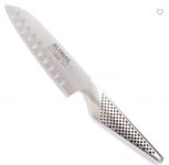 Global (Made in Japan) Hollowthat in factEdge Santoku Knife, 6″ ($69.102 watts/ Free Ship)