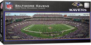 GraspPieces 1000-Computer Baltimore Ravens Stadium Panoramic Jigsaw Puzzle $9.95 + FS w/ Prime