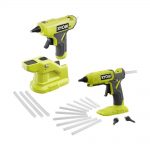 RYOBI ONE+ 18V Cordless 2-Software Combo Package with Twin Temperature Glue Gun and Compact Glue Gun (Instruments Solely)-P307-P306 – $59