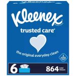 6-Pack 144-Count Kleenex Trusted Care Facial Tissues + $10 Target eGift Card