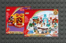 Pre-order Lego New Lunar New Yr Units Combo 80108 + 80109, Zavvi $169.99 + Free Delivery