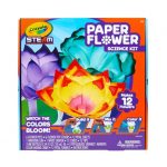 12-Piece Crayola Steam Paper Flower Science Coloring Kit