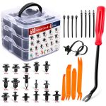 635-Piece Nilight Push Retainer Clips w/ 10 Cable Ties & Fastener Remover