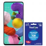Tracfone Samsung Galaxy A51 + $20 Airtime Card – Excellent Refurbished $79.99