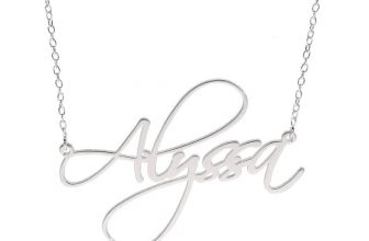 Zales: 50% Off Sterling Silver Cursive Script Name Necklace + Free Transport $24.5