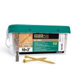 Hillman Deck Plus Wood-to-Wood Deck Screws (Tan): 800-Ct 10″x3″