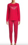 2-Piece Jaclyn Women’s Holiday Printed Raglan Pajama Set $7.50 + Free Shipping with Walmart+ or Free S/H on $35+