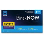 In Inventory for Delivery at Walgreens – BinaxNOW COVID-19 Antigen Speedy Self-Check $23.99