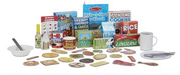 52-Piece Melissa & Doug Deluxe Kitchen: Cooking & Play Food Set