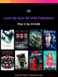 Fanflix – BUY three 4K UHD for $14.99