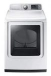 Samsung 7.4 cu.ft. Electrical Dryer DVE50M7450W w/ 11 cycles, Multi steam dry for $499