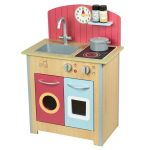 Teamson Kids Little Chef Porto Classic Wooden Kitchen Playset treat/ Interactive Features & Accessories $29 FS treat/ Walmart  or FS on 35$