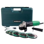 Metabo HPT 4.5″ 6.2 Amps Sliding Switch Corded Angle Grinder