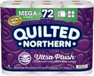 18-Ct Quilted Northern Ultra Plush 3-Ply Toilet Paper Mega Rolls