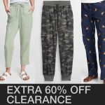 Gap Factory Women’s Pull-On Pants $6, Cargo Utility Joggers $6.40, Men’s Flannel PJ Pants $6, ColdControl Max Puffer Jacket $36 + FS on $20+