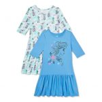 2-Pack Disney Girls’ Frozen 2 Short Sleeve Play Dresses $5 ($2.50 every) & More + FS w/ Walmart+ or FS on $35+