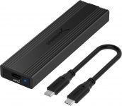 Sabrent USB 3.2 Type-C Tool-Free Enclosure for M.2 NVMe SSD
