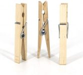 50-Pack Clorox Wood Clothespins with the use of Spring. $2 @ Amazon & Target
