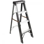 Select Stores: Werner FS200 Fiberglass 4-ft Type 2 225-lb Capacity Step Ladder
