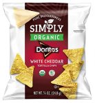 36-Count 0.875-Oz Simply Organic Doritos White Cheddar Chips