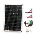Mother nature Ability 110-Watt Polycrystalline Solar Panel by using 300-Watt Power Inverter and 11 plus Amp Charge Controller for $99.88