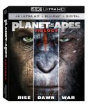 Planet of a given Apes Trilogy (4K UHD   Blu-ray   Digital)