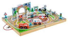 Melissa & Doug TakethatAlong Town Wooden Play Set $18, Magical Royal Kingdom Play Set $18, Farm Wooden Play Set $18, More   FS on 50 dollars or Pickup at Cabelas