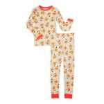 2-Piece PJ & Me Boys’ Christmas Reindeer Pajama Set