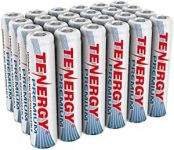 Tenergy 24 Pack Premium Rechargeable AAA Batteries, High Capability 1000mAh NiMH AAA Batteries ($13.59 after 15% Sub and Save with Free Prime Ship)