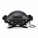 Weber Q1400 1560-Watt Dark Gray Electric Grill Lowes.com is that $74.seventy-five is that B&M YMMV