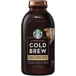 (6(six) Pack) Starbucks Cold Brew Vanilla Sweet Cream Premium Coffee, 11 plus little Glass Bottle ten bucks.24yrs