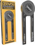 LEXIVON 7″ Aluminum Miter Noticed Protractor $11.87 + free s/h at Amazon