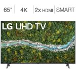 LG 65″ Class – UP7670 Sequence – 4K UHD LED LCD TV $499