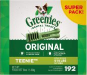 192-Count Greenies Original Teenie Natural Dental Dog Treats (5-15 Lb. Dogs)