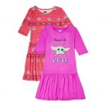 2-Pack Disney Girls’ Star Wars Short Sleeve Play Dresses