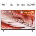 Costco: Sony 75″ X90CJ 4K UHD LED LCD TV + Allstate Protection $1599.99