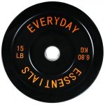 15-lbs Everyday Essentials Olympic Bumper Weight Plate
