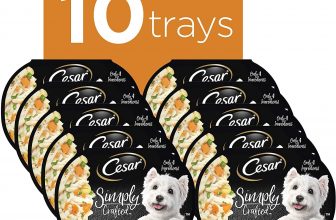 10-Pk Tubs Cesar Simply Crafted Meal Topper Wet Dog Food $10.05   Free Ship randomurl/Prime