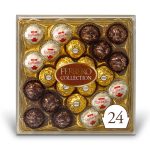 24-Count Ferrero Rocher Collection, Fine Hazelnut Milk Chocolates (Assorted Coconut Candy and Chocolates) $7.50 w/ S&S + free delivery w/ Prime or on $25+