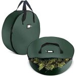 2-Pack 36″ Zober Christmas Wreath Storage Bag